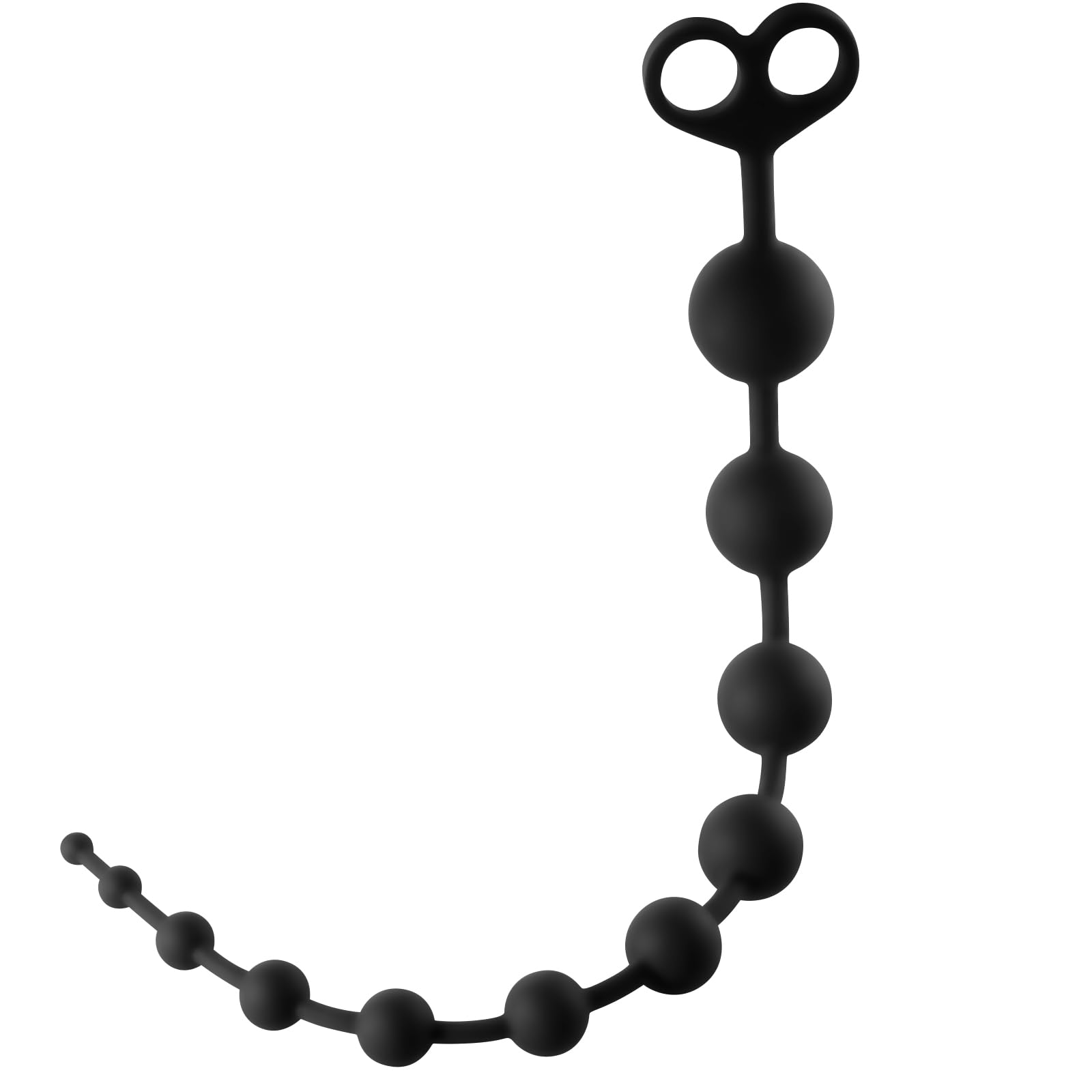Bolas Anales Superlargas de 56 cm con 11 Bolas, Plug Butt de Silicona Grande con Anilla de Seguridad, Cadena Anal Flexible Masaje Prostático, Juguetes Sexuales para Hombres Mujeres