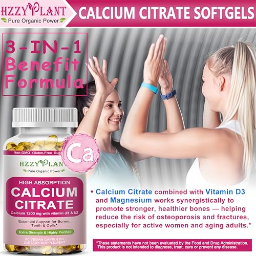 HZZYPLANT Calcium Citrate Softgels
