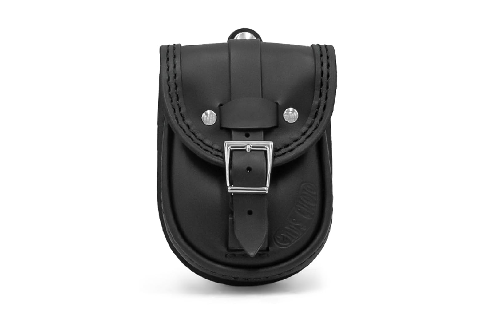 ends cuoio Borsa da serbatoio con aperture rapide in vera pelle compatibile con Harley Davidson Softail Low rider 2018-2020, Low Rider S 2020-2021 | 2022-2024, 100% Made in Italy (Cuciture nere)