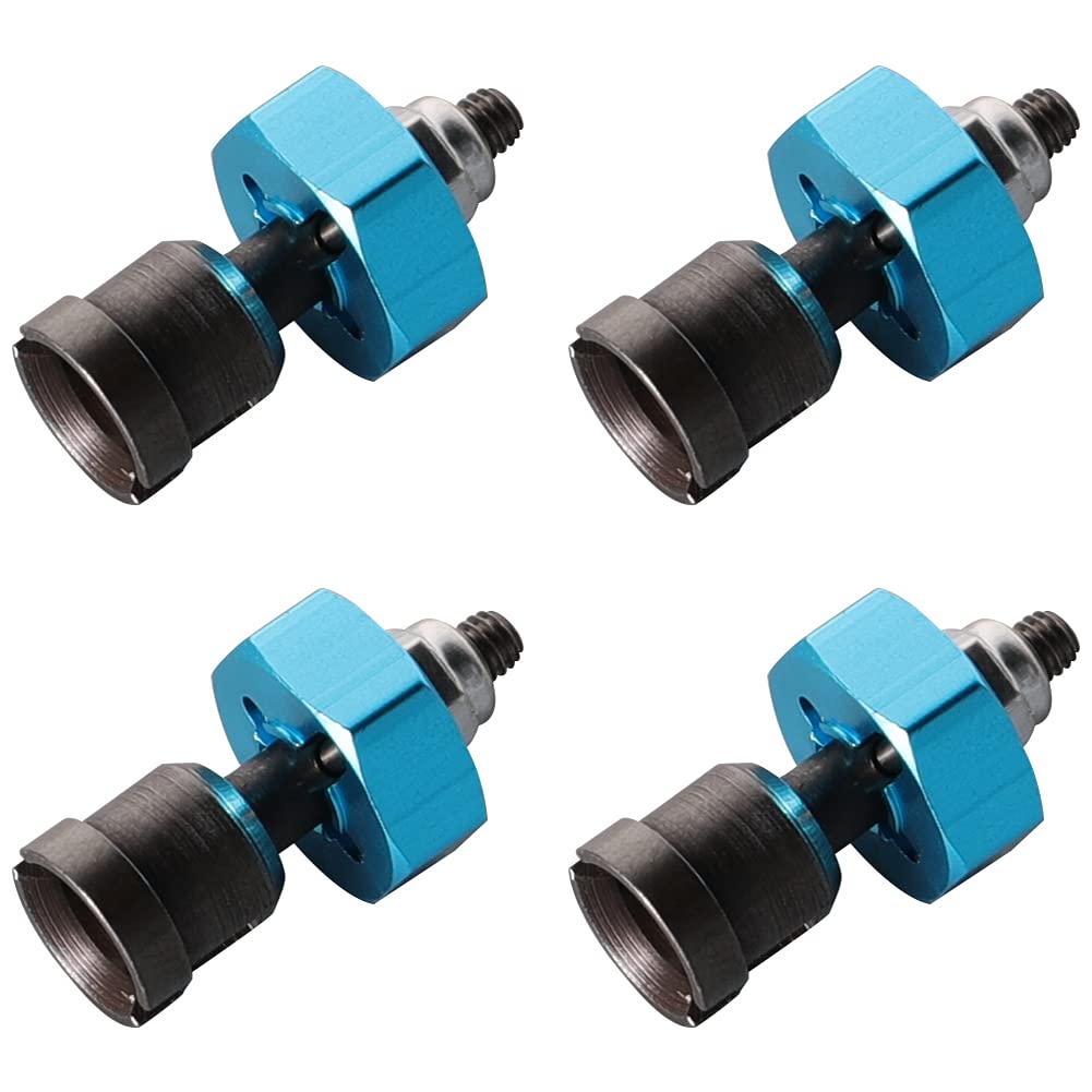 Buy WEISHUJI Wheel Hex Hub Convert Adapter, 7mm to 12mm Aluminum Wheel