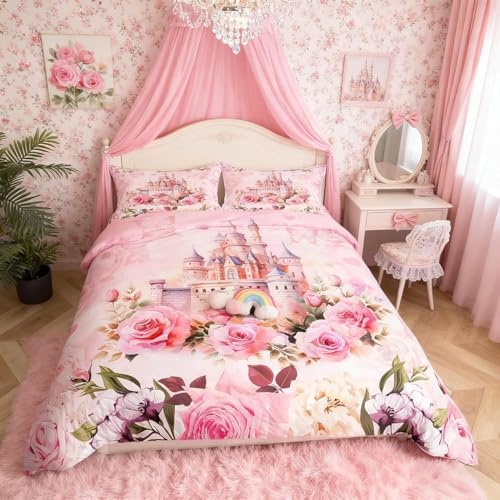 Bettwäsche-Set Prinzessinnenschloss, Super King Size