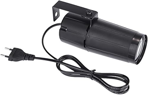 OriGlam Foco LED blanco frío, lámpara de proyección de luz de escenario, bolas de espejo, luz de DJ, luces de fiesta, iluminación mágica de