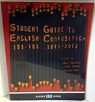Student Guide to English Composition; 101-102 0738044148 Book Cover