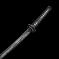 Vista 4 de Espada samurái Espadas katanas tradicionales forjadas a mano auténticos samuráis japoneses Colección Katanas de acero de alto carbono Sharp Full
