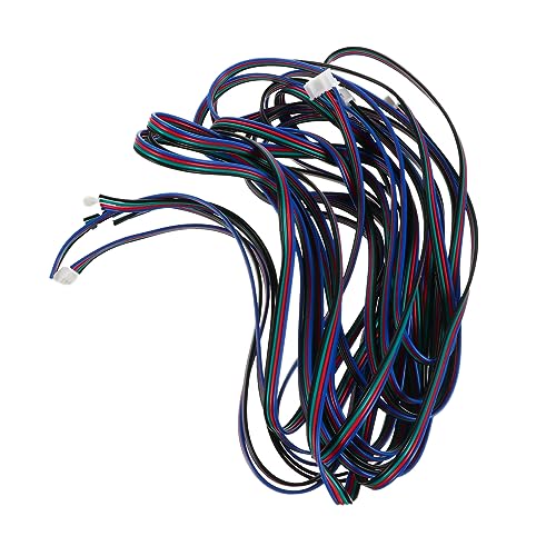 5 Pcs Bipolar Stepper Motor Lead Wire 1.5m 4pin to 6pin