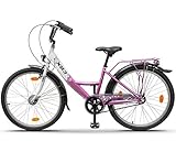 Rahmenhöhe: 35 cm - Die Montage geht schnell und einfach. Das Fahrrad wird bereits zu 85 % vormontiert ausgeliefert. Die Bremsen und die Gangschaltung sind montiert und müssen lediglich eingestellt werden.