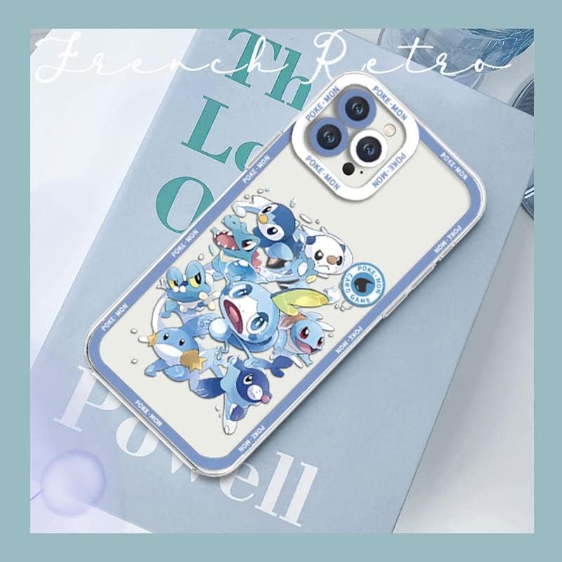 Miniatura 4 de Fundas protectoras delgadas transparentes con diseño de monstruo de bolsillo de agua, suave, a prueba de golpes, para niños, niñas, adolescentes,