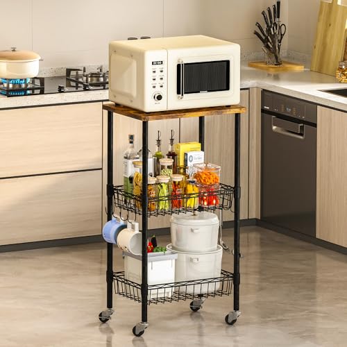 Rolling Kitchen Storage Cart