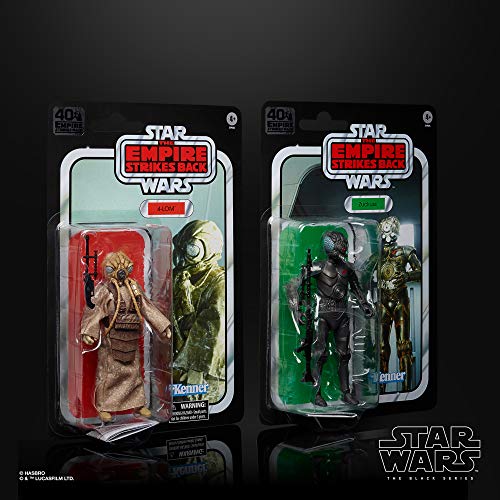 Star Wars The Black Series 4-Lom And Zuckuss Toys 6-Inch-Scale The Empire Strikes Back Collectible Figures 2-Pack (Amazon Exclusive) #TOP6