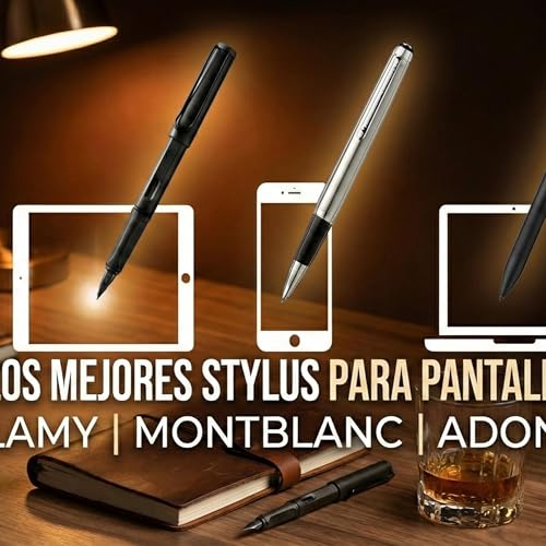 Los mejores Stylus para pantallas: Lamy, Montblanc y Adonit