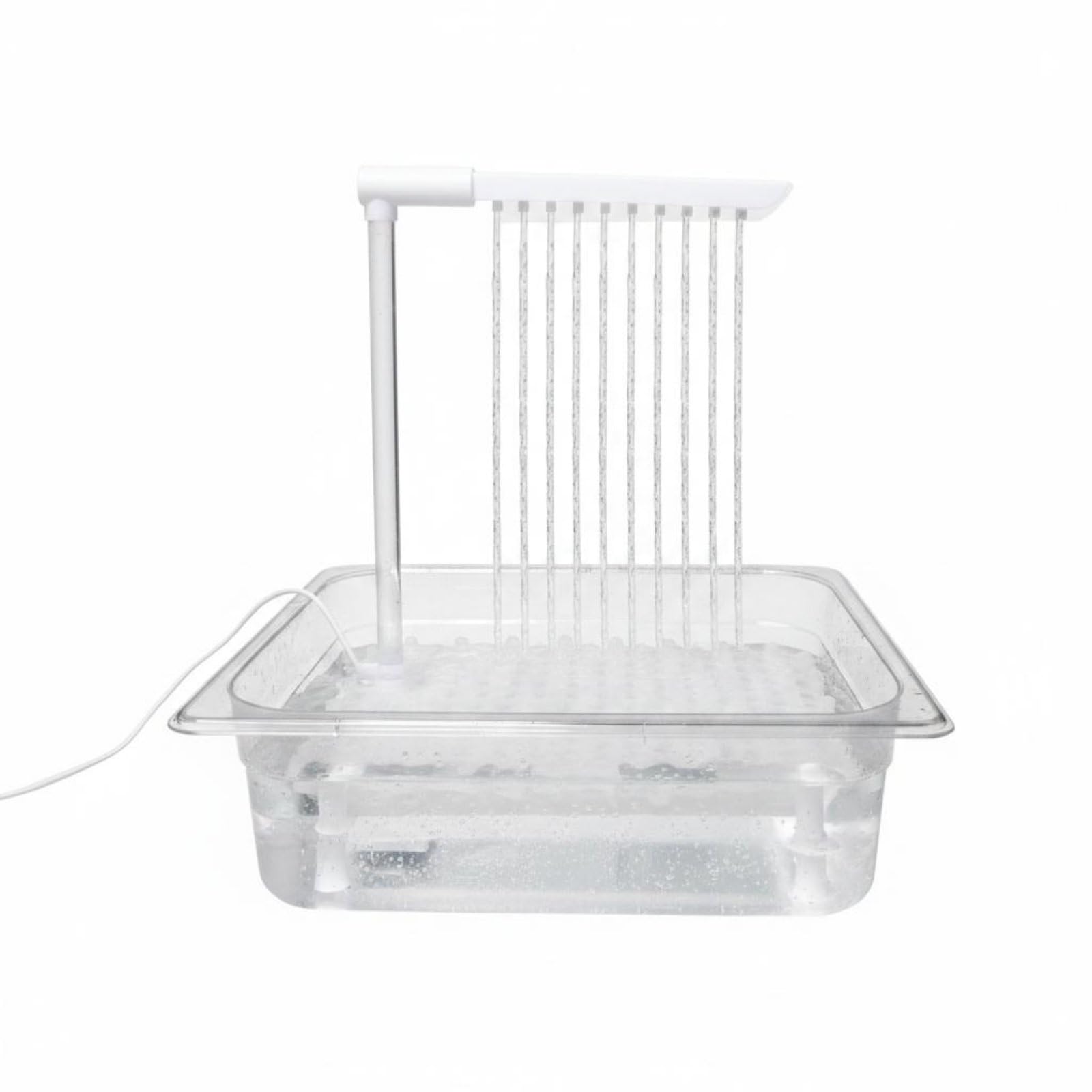 Circulating Bird Bath Clean Water Flow Parrot Shower Tub Sturdy Parrot Bathtub for Aviary, Us Plug Basic-image-14