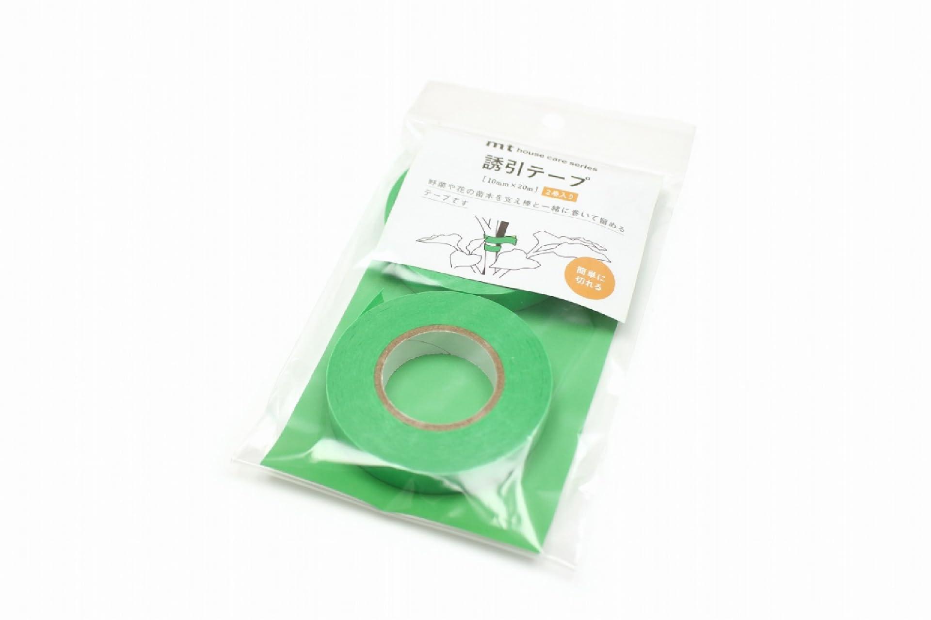 Amazon.co.jp: カモ井加工紙 誘引テープ(2巻入) MTHOU011 10mm×20m