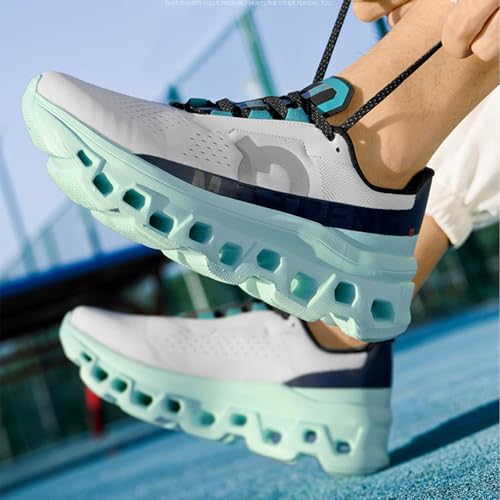 Men's Fashion Sneakers Breathable Mesh Running Shoes Cushioned Athletic Sneakers Non Slip Soft Sole Casual Athletic Walking Shoes4