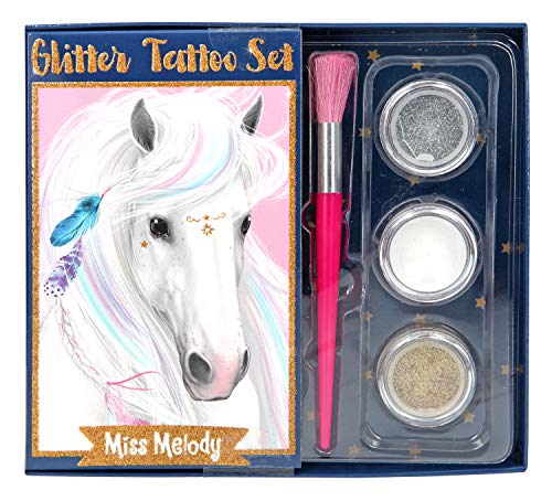Preisvergleich Produktbild Depesche 10010 Glitzer Tattoo Set Miss Melody, bunt
