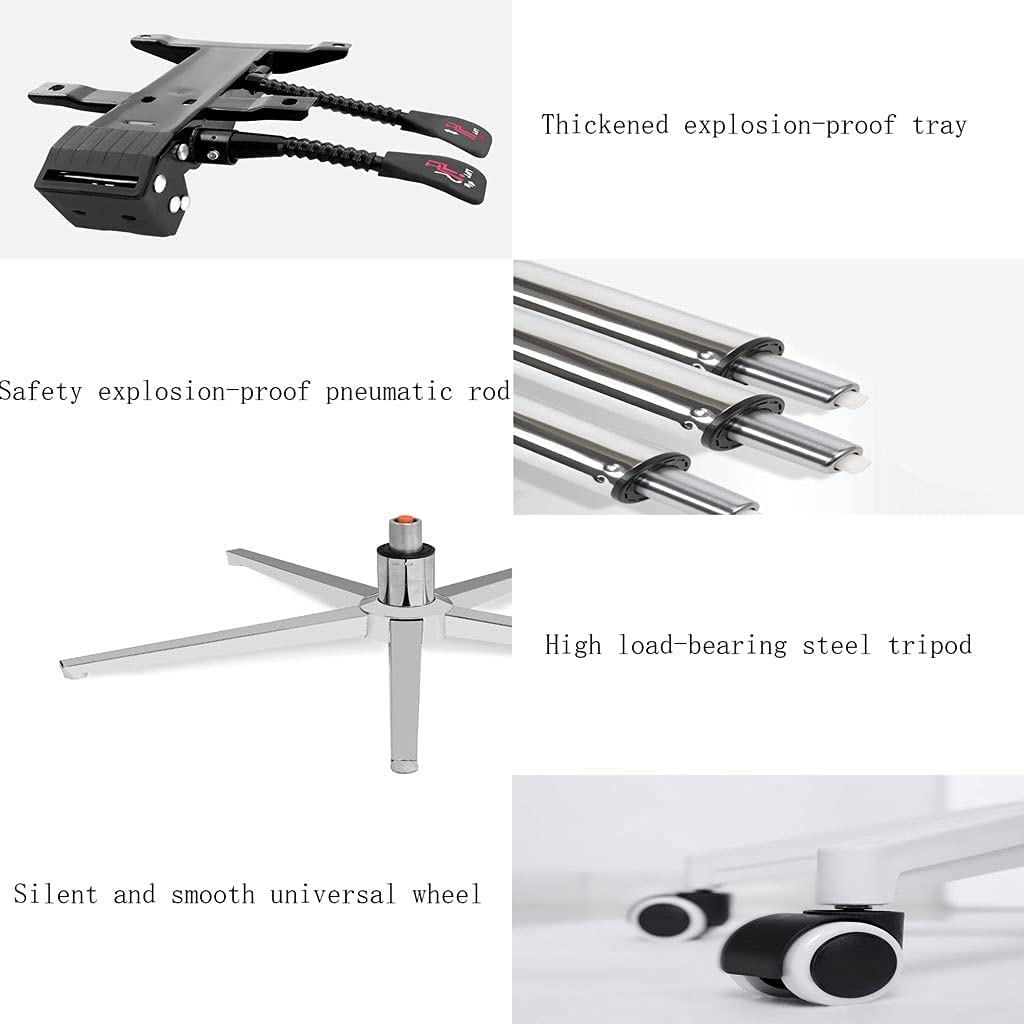 Fotel Gamingowy Krzesło Komputerowe Rozkładane Krzesło Biurowe Krzesło Do Gier Ergonomiczne Siedzące Wygodne Krzesło Z Podparciem Talii Krzesło Biurowe (Color : C)