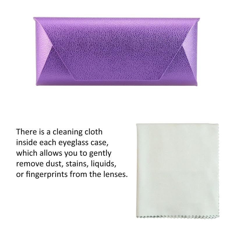 Image of VisionGlobal Hard Shell Eyeglass Case for Eyeglasses and Sunglasses for Men /Women and Kids