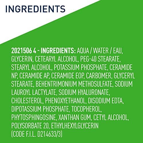 CeraVe Nawilżająca emulsja do oczyszczania twarzy, 473 ml, do codziennego użytku, do skóry suchej i normalnej