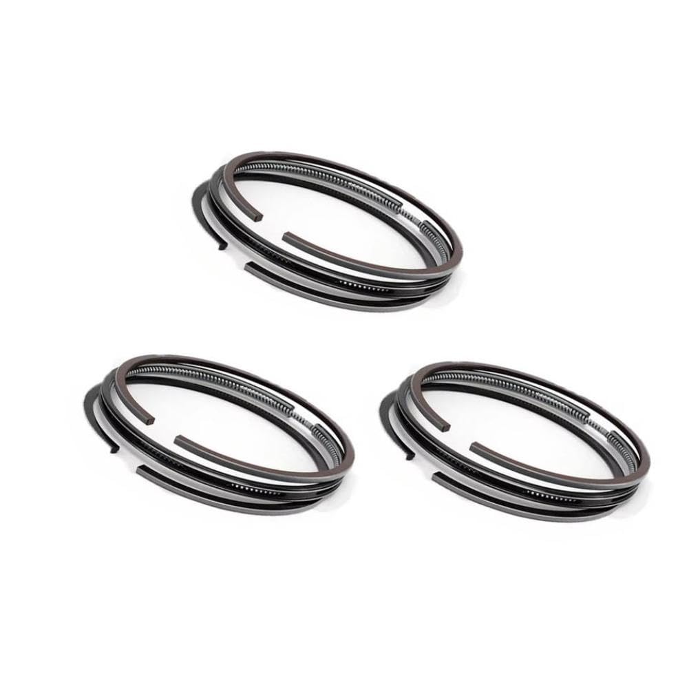 3 jeux de segments de Piston STD 76mm de remplacement pour 76 * 2HK + 2 + 3mm, Kit de révision et de reconstruction, pièces de moteur