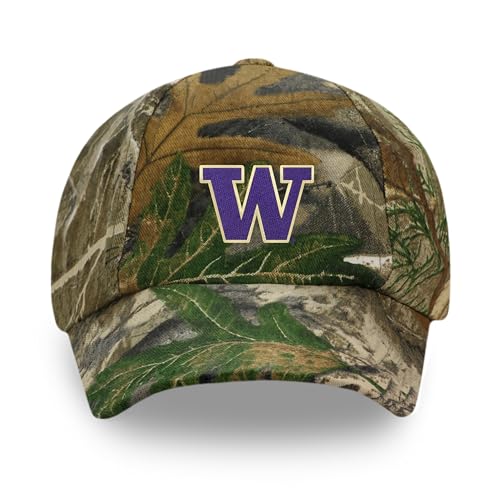 Creative Knitwear Washington Huskies Infant Unisex Baseball Cap Camo Embroidered Logo - Size 6-12 Months