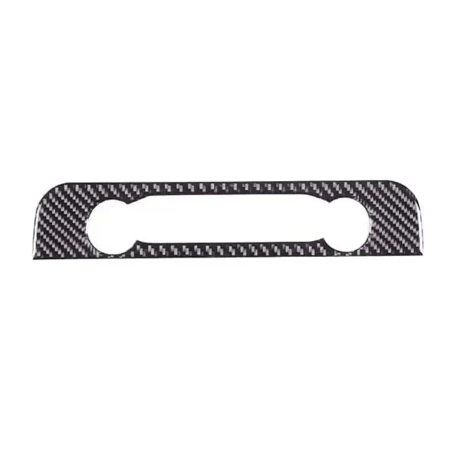 for Ford for Maverick 2022 2023 2024 Car Central Control Warning Light Switch Frame Cover Trim Sticker OOPUHKSY(Carbon Fiber Look)
