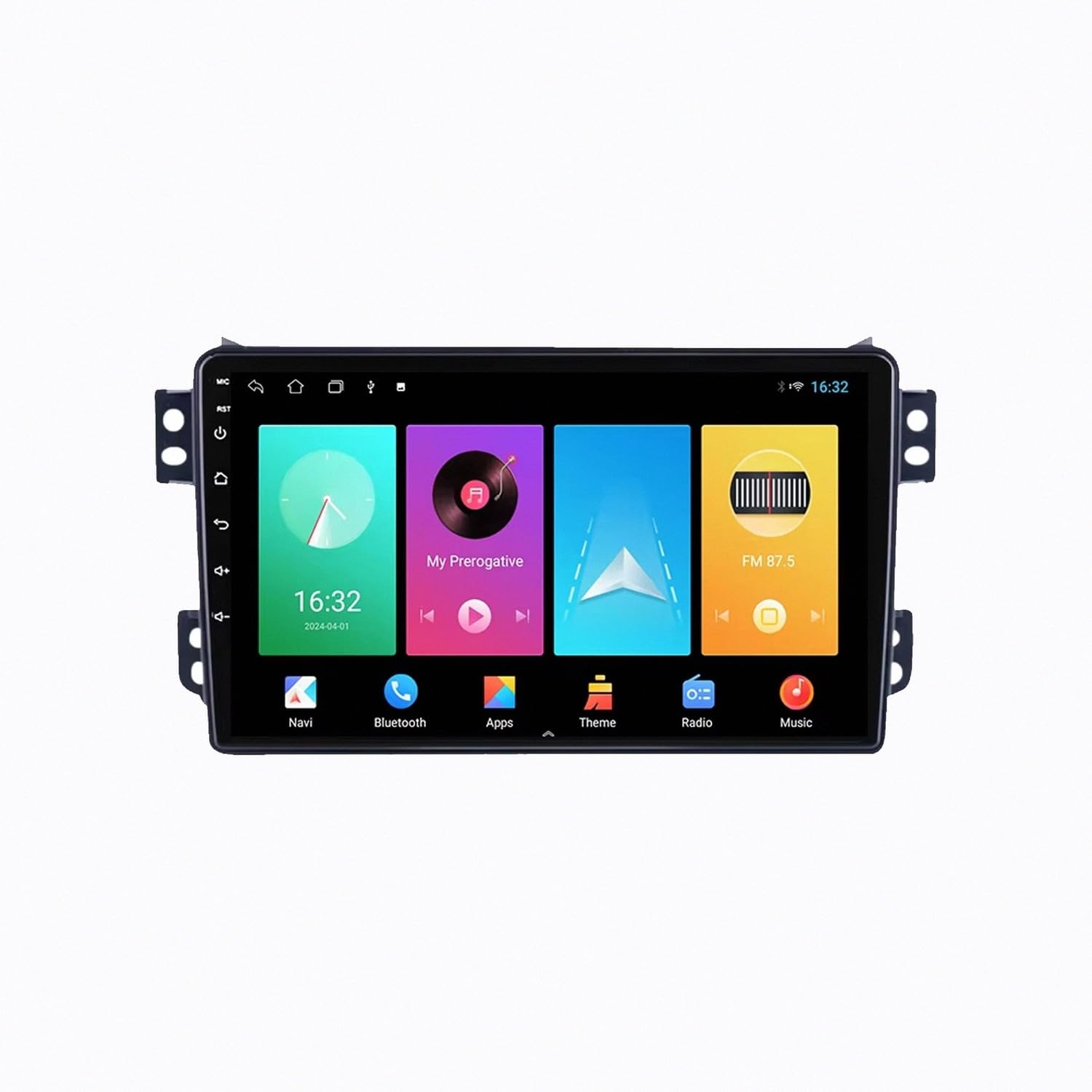 Autoradio Carplay para Suzuki Splash Ritz 2008-2012 con Mirror Link y Bluetooth 8