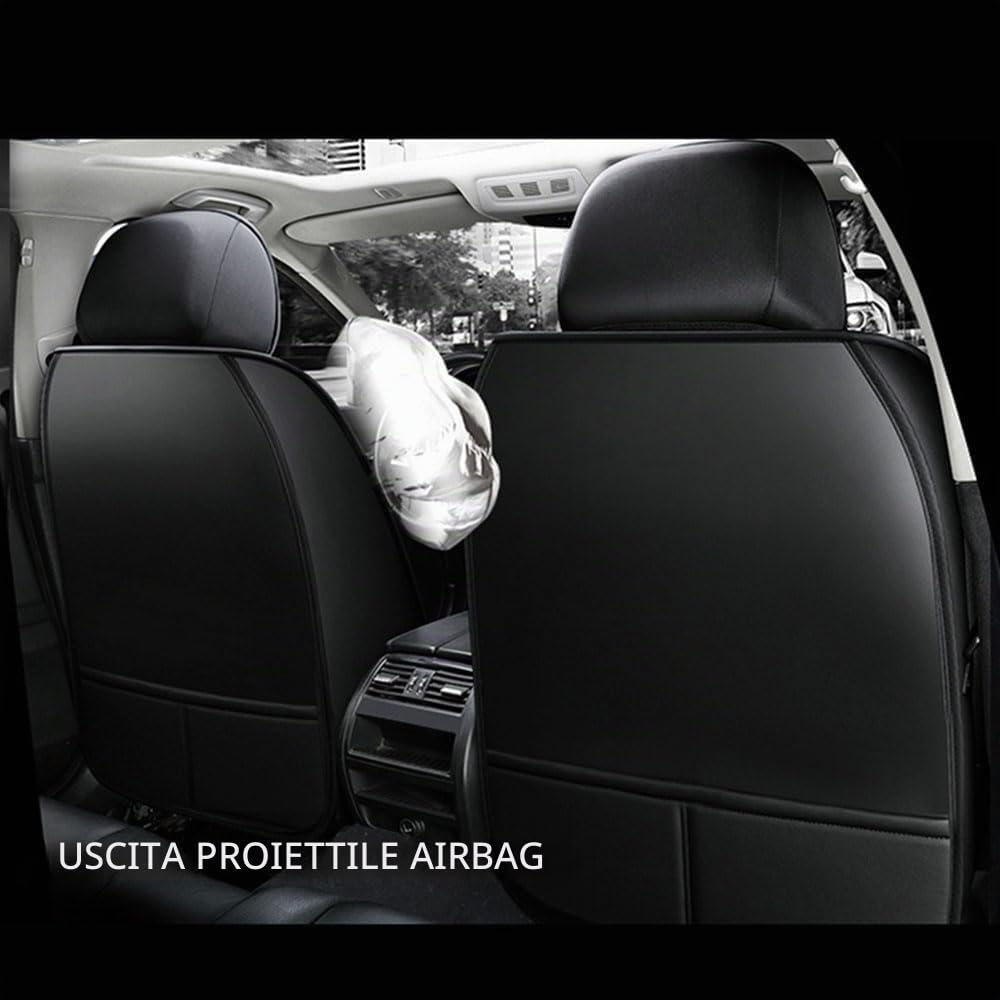 Auto Set Coprisedili, per VW T-ROC R-Line 2019-2023 2024 2025 2026 Confortevole Coprisedile Copri Traspirante Anteriori Posteriori Protezione Sedile,C