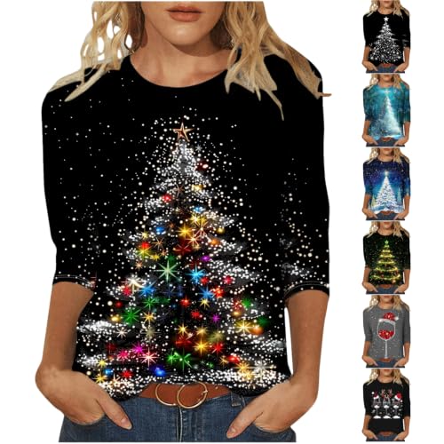 Christmas Shirts for Women Christmas Outfits for Women - image 1