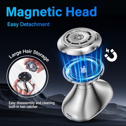 Electric-Razors-for-Women-Shaver-3-Blade-Shaver-with-Detachable-Magnetic-Head-Waterproof-and-Rechargeable-for-All-Body-Use-with-LED-Display