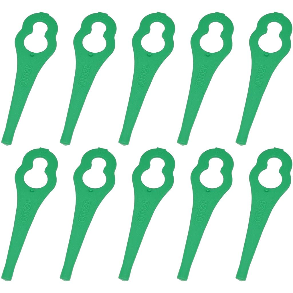 Ufixt Grass Strimmer Trimmer Plastic Blades Pack of 10 compatible with Bosch ART23