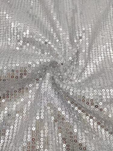 Shinevan Glitter Shine Sequin Scarfs For Women Fashion Lightweight Sunscreen Shawls Sunshade Party (Silver) #TOP3