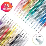 ❤【Acrylfarbe Permanent】Markierungen auf allem, Pigmenttinte auf Wasserbasis, starke Deckkraft, sonnen- und wasserfest. Kann fast überall angewendet werden: metall, Keramik, Stein, Papier, dunkle Karte, Holz, Fotoalbum, Plastik,Kunststoff,Stoff,Glas und so weiter.