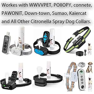 Citronella Spray Refill Can for Poiiopy  Wwvvpet  All Other Brand Citronella Spray Dog Collarsremote Training Collarsdog Antibark Collarshumane and Safe Spray for Pets90mlcan new Formula  Cucciolini Doodles Citronella spray refill can for poiiopy  wwvvpet  all other brand citronella spray dog collarsremote training collarsdog anti bark collarshumane and safe spray for pets90mlcan new formula   cucciolini doodles