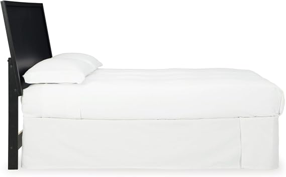 Signature Design by Ashley Matte Black Panel Headboard King Size