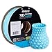 INLAND PLA Filament 1.75mm - Light Blue PLA 3D Printer Filament, Dimensional Accuracy +/- 0.03mm - 1kg Cardboard Spool (2.2 lbs) – FDM 3D Printing