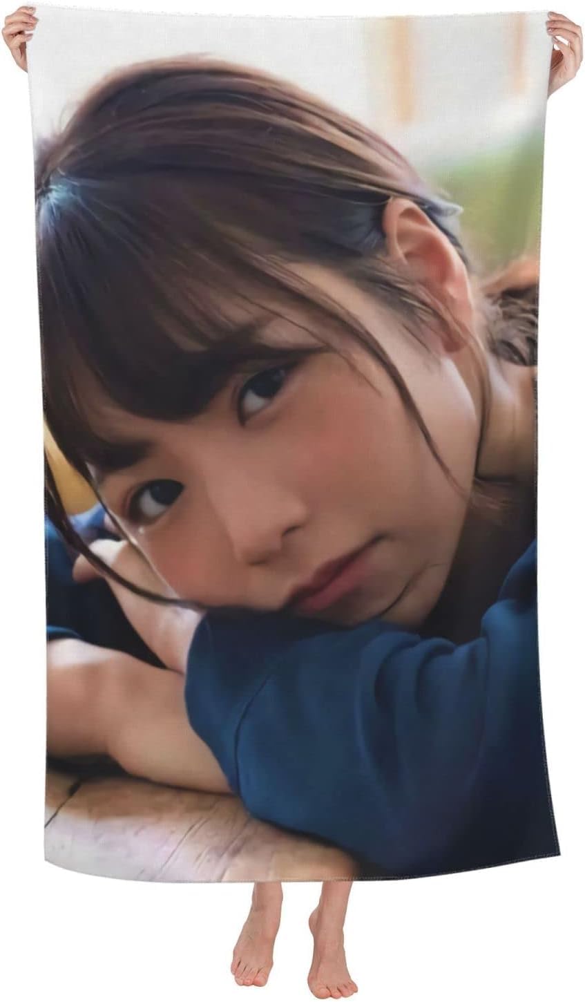 Amazon.co.jp: 北野日奈子(きたのひなこ) 2 ビーチタオル 3dプリント