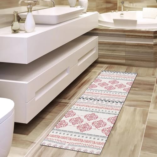 Alfombra antideslizante larga lavable para pasillos transitados 4