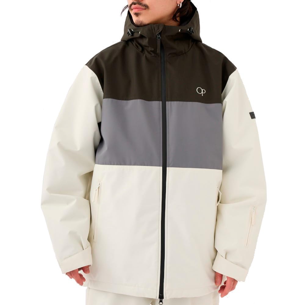 スキージャケット スノーボードジャケット メンズ 防寒着 アウトドア ホワイト Amazon | オーシャンパシフィック（Ocean Pacific） スノージャケット