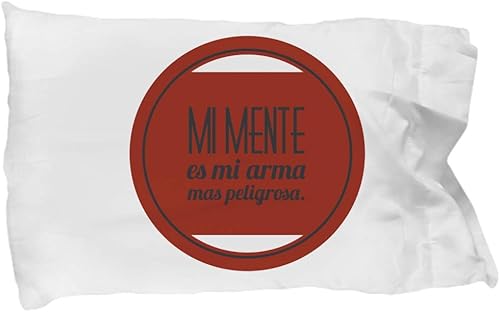 Almohada personalizada Mi mente funda de almohada