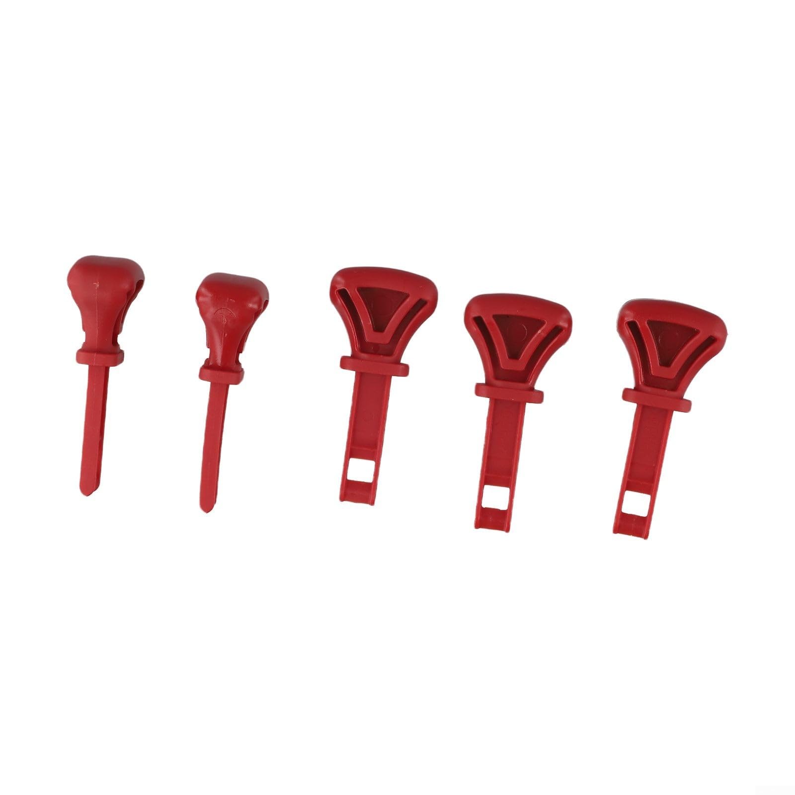 Lot de 5 clés d'allumage rouges durables pour souffleuse à neige 430-386 951-10630 731-05632 751-10630 117-7728 Modèles d'hiver