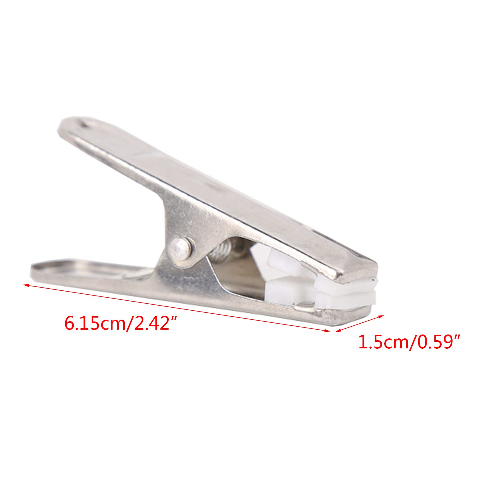 20 Pcs Stainless Steel Clothes Pins Heavy Duty Metal Towel Clips Clamps Windproof Laundry Underwear Pegs Hanger Small Clothes Pins for Photos Crafts Heavy Duty Waterproof