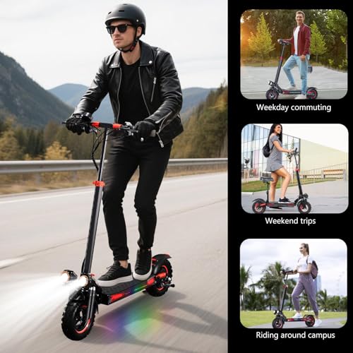 11″ Off Road Electric Scooters Adult with Seat – 1200W