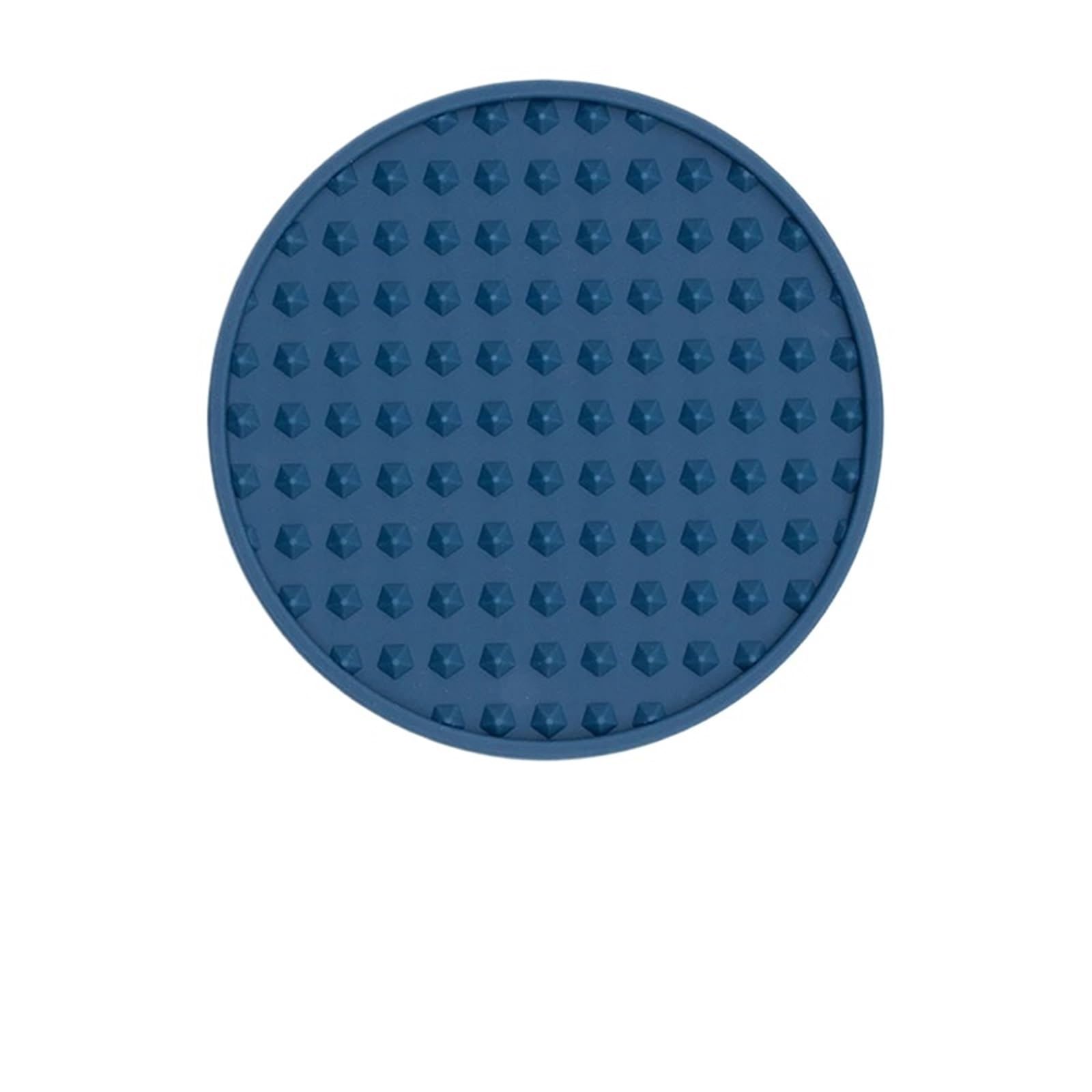 10Pcs Heat Resistant Silicone Mat Drink Cup Coasters Non Slip Pads Pot Holder Table Place for Cap(Color1,With support)