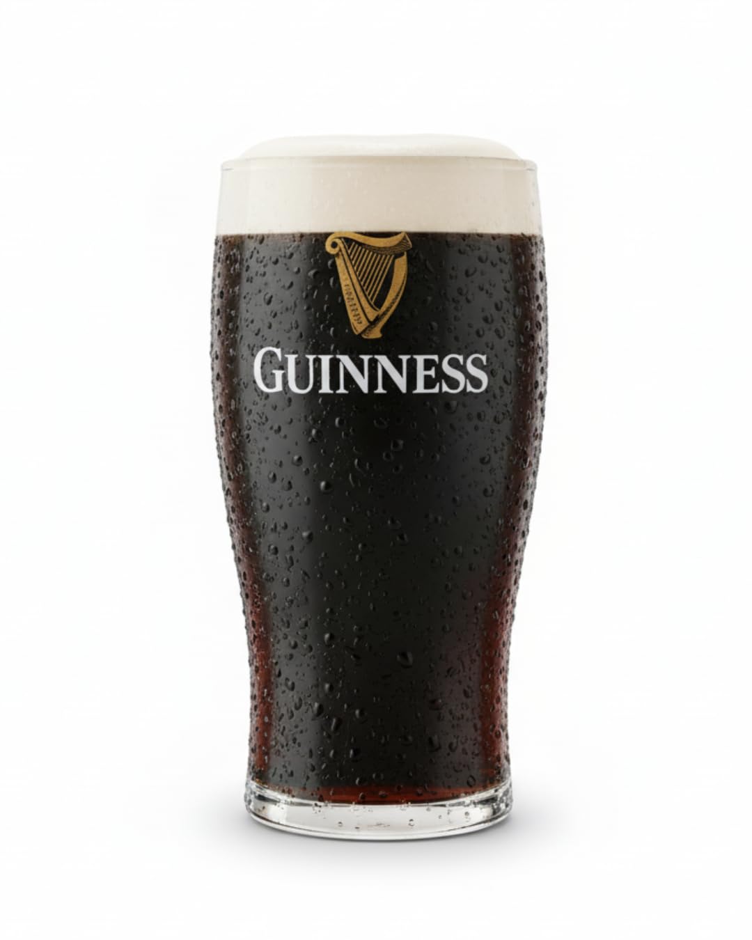 Guinness Draught Pint Glass 20oz (Pack of 4)