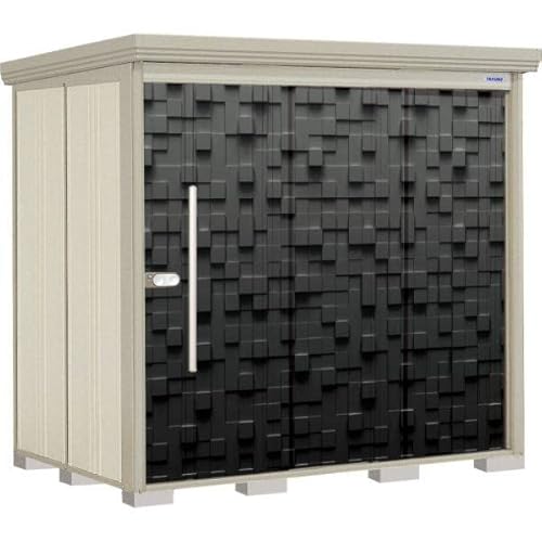 【受注生産品】タクボ物置 アルテグラフィカ ペインタ P-2215 一般型 標準屋根 『おしゃれ 屋外 中型』 C2 ブラックキューブ