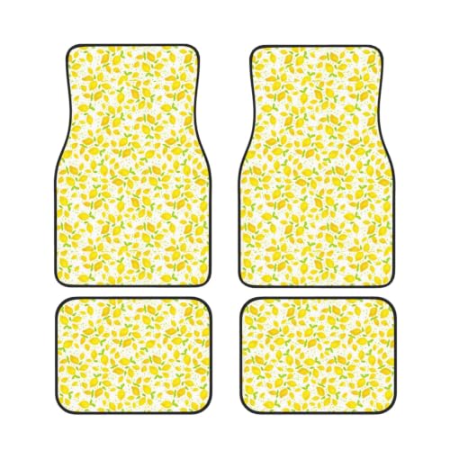 Alfombrillas para coche de neopreno Limoncitos ideales para mantener limpio tu vehículo