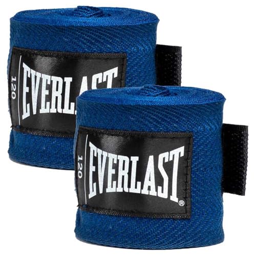 Everlast Core Hand Wraps Breathable Polyester Cotton Velcro Wrist and Ankle Protection Wrap Under...