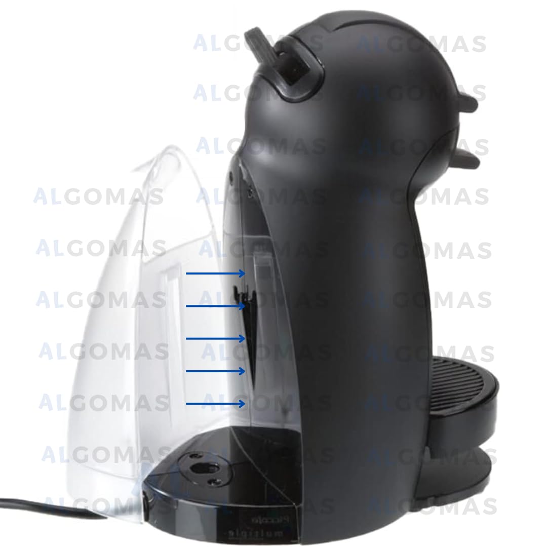 Réservoir D'Eau De Remplacement Pour Machine à Café Piccolo | Compatible KP1000, KP1002, KP1006, Etc. | Pièce Originale ALGOMAS® Reservoir Dolce Gusto Krups Réservoir D'Eau De Remplacement Pour Machine à Café Piccolo | Compatible KP1000, KP1002, KP1006, Etc. | Pièce Originale ALGOMAS® Reservoir Dolce Gusto Krups