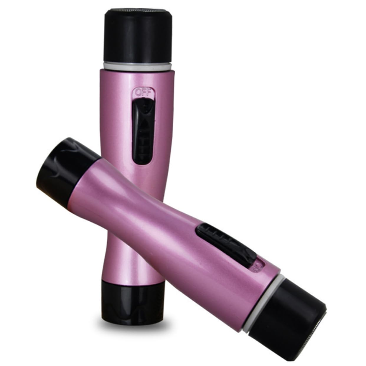 FRCOLOR 3pezzi Rasoio Elettrico Mini Per Donne Epilatore Portatile Per Ascelle Gambe e Bikini Rimozione Dei Inossidabile Design Ergonomico Per