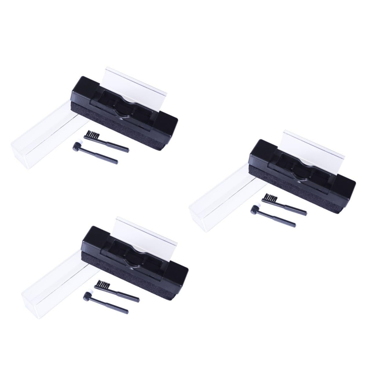 Uonlytech 3 Set Di Kit Completo Per La Pulizia Dei Dischi in Vinile Kit Per La Pulizia Dei Dischi Fonografici Set Di Spazzole Per La Pulizia Dei Giradischi