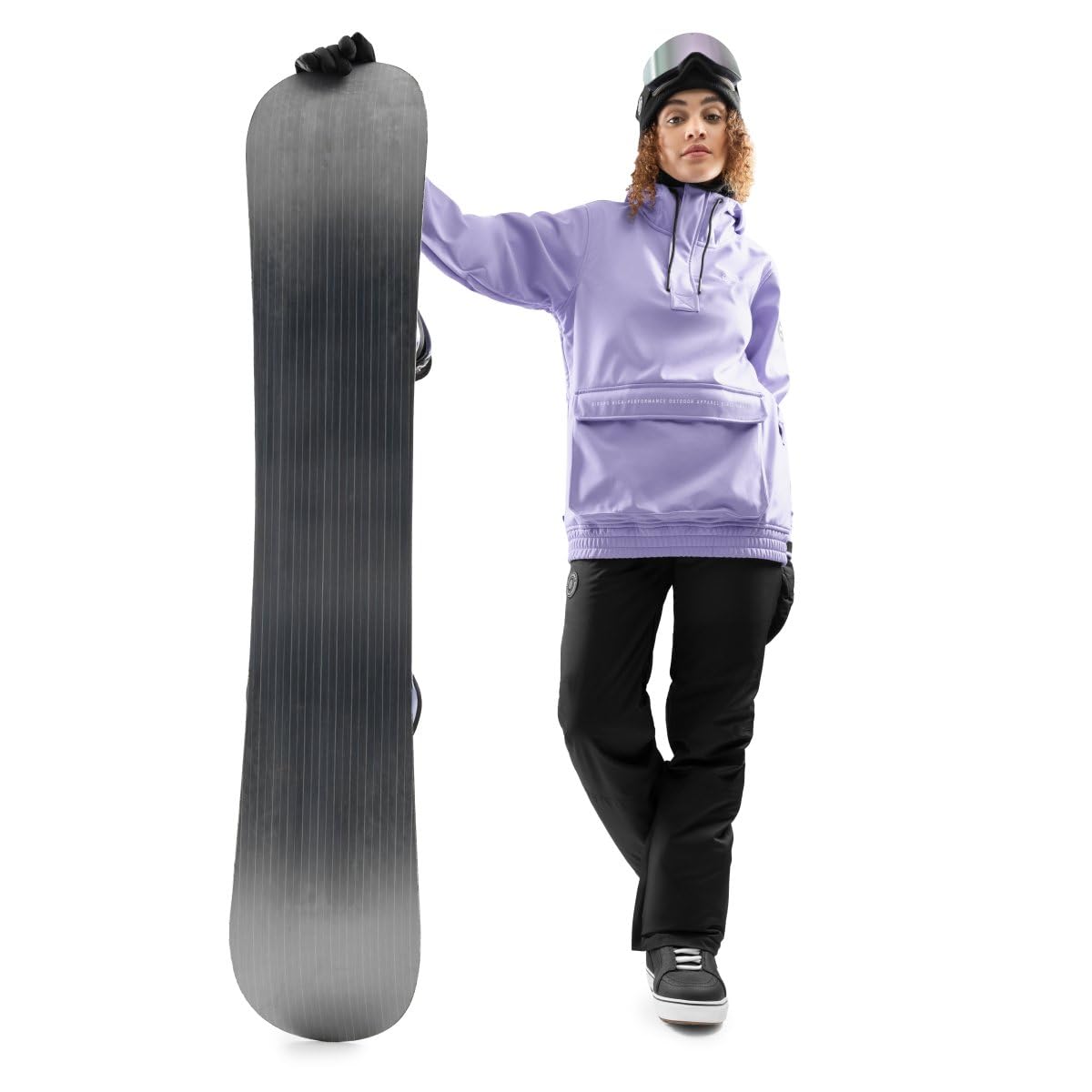 SIROKO - Spodnie Snowboardowe dla Kobiet Siroko P1-W Vader - XXS - Czarny